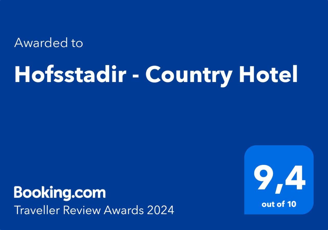 Hofsstadir - Country Hotel Hofstaðir Eksteriør billede